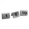 RVS tafelnummer set (1~50)