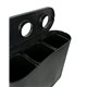 Triomf Afvalscheidingsstation 3 x 45 Liter – Zwart