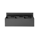 Bica Advanced 811 Wandafvalstation 3 x 20 Liter – Antraciet