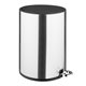 Ronde Pedaalemmer 6 Liter – Geborsteld Staal