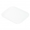 Kartonnen deksel voor aluminium bakjes 12,5x10 cm - Fiesta Recyclable (1000 stuks)
