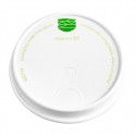 Vegware 79-Serie composteerbare koffiebeker deksels – 1000 stuks, wit