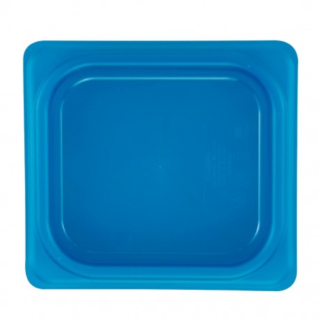 Cambro Safetrak IML polypropyleen afsluitdeksel blauw 1/6 GN