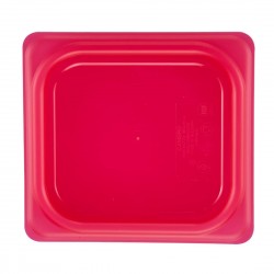 Cambro Safetrak IML afsluitdeksel rood – polypropyleen – 1/6 GN