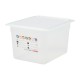 Cambro Safetrak IML Voedselopslagbak GN 1/2, 200mm - Polypropyleen, Helder