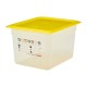 Cambro Safetrak IML Voedselopslagbak GN 1/2, 200mm - Polypropyleen, Helder