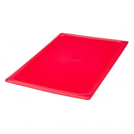Cambro Safetrak IML afsluitdeksel rood polypropyleen 1/1 GN