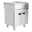 Buffalo 600 Series RVS neutrale werktafel met kast 600mm