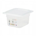 Cambro Safetrak IML Polypropyleen Voedselbewaarbak 1/6 GN 100 mm - Helder