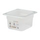 Cambro Safetrak IML Polypropyleen Voedselbewaarbak 1/6 GN 100 mm - Helder