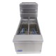 Pitco Solstice SG14TS – Vrijstaande LPG Gasfriteuse RVS Zilver