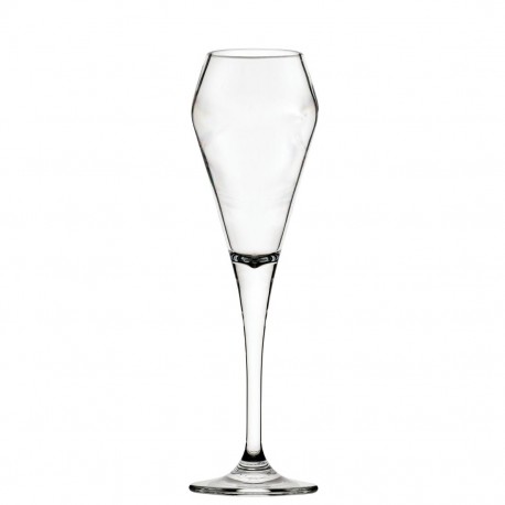 Utopia Lucent Peak champagneglazen 200ml – set van 6, polycarbonaat, onbreekbaar