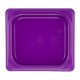 Cambro Safetrak IML afsluitdeksel 1/6 GN – Polypropyleen – Paars