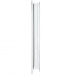 Buffalo reclamelichtkap zilver PVC - reserveonderdeel voor HW927