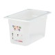 Cambro Safetrak IML voedselopslagbak GN 1/4, 150mm, polypropyleen, helder