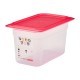 Cambro Safetrak IML voedselopslagbak GN 1/4, 150mm, polypropyleen, helder