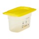 Cambro Safetrak IML Polypropyleen Voedselopslagbak GN 1/9 - 100mm - Helder