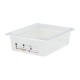 Cambro Safetrak IML polypropyleen voedselbewaarbak 1/2 GN 100mm - Helder