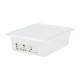 Cambro Safetrak IML polypropyleen voedselbewaarbak 1/2 GN 100mm - Helder