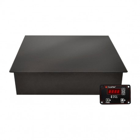 CookTek Silenzio B652-D – Vierkante Inbouw Warmhoudplaat 650W
