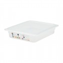 Cambro Safetrak IML polypropyleen voedselopslagbak 1/2 GN 65mm - Helder