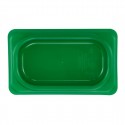 Cambro Safetrak IML afsluitdeksel groen polypropyleen 1/9GN