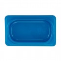 Cambro Safetrak IML polypropyleen afsluitdeksel blauw 1/9 GN