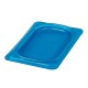 Cambro Safetrak IML polypropyleen afsluitdeksel blauw 1/9 GN