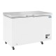 Polar G-serie Diepvrieskist 385L – Witte Vrieskist met Robuust RVS Deksel