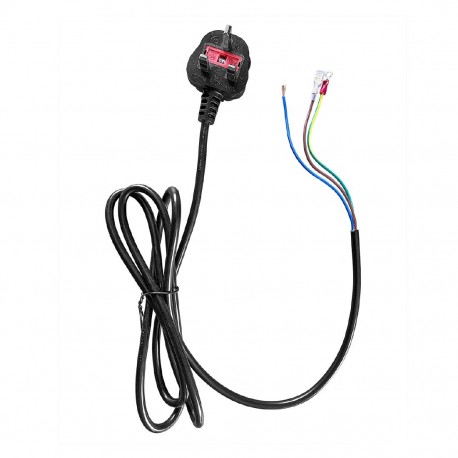Buffalo netsnoer zilver – reserveonderdeel voor FU138 en GL191
