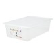 Cambro Safetrak IML polypropyleen voedselopslagbak 1/1 GN 150mm - Helder