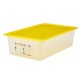 Cambro Safetrak IML polypropyleen voedselopslagbak 1/1 GN 150mm - Helder