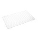 Nisbets Essentials RVS afkoelrek 432x254mm (2 stuks) – Zilver