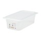 Cambro Safetrak IML Polypropyleen Voedselbak 1/3GN 100mm - Helder