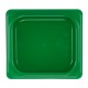 Cambro Safetrak polypropyleen afsluitdeksel IML groen 1/6 GN