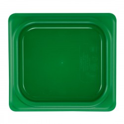 Cambro Safetrak polypropyleen afsluitdeksel IML groen 1/6 GN