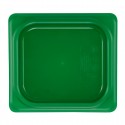Cambro Safetrak polypropyleen afsluitdeksel IML groen 1/6 GN