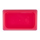 Cambro Safetrak IML afsluitdeksel 1/4 GN – polypropyleen, rood