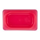 Cambro Safetrak IML sluitdeksel rood – polypropyleen – 1/9 GN