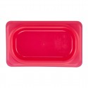 Cambro Safetrak IML sluitdeksel rood – polypropyleen – 1/9 GN