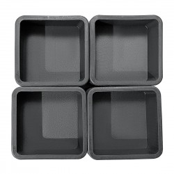 Buffalo rubber voeten voor planeetmenger 20L – set van 4 stuks (FU138)