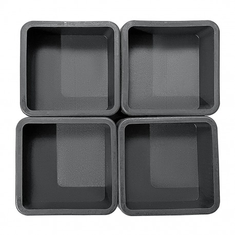 Buffalo rubber voeten voor planeetmenger 20L – set van 4 stuks (FU138)
