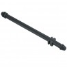 Buffalo snoerbuis siliconen zwart - reserveonderdeel voor HX988