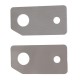 Buffalo ovendeur versterkingsscharnier voor houtskooloven HX569