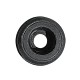 Buffalo plug afdekkap rubber zwart - reserveonderdeel