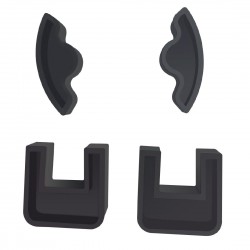 Buffalo rubber voetjes voor planeetmenger 10L – set van 4 stuks