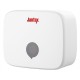 Jantex ABS kunststof handdoekdispenser slank wit