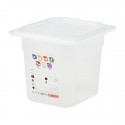 Cambro Safetrak IML voedselopslagbak GN 1/6, 150 mm, polypropyleen, helder