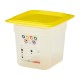 Cambro Safetrak IML voedselopslagbak GN 1/6, 150 mm, polypropyleen, helder