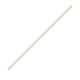 Jantex houten bezemsteel 120 cm - bruin
